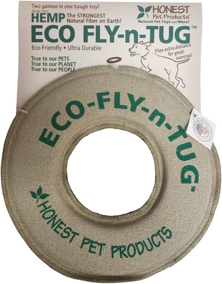 Eco friendly toys for environmentally conscious dog owners